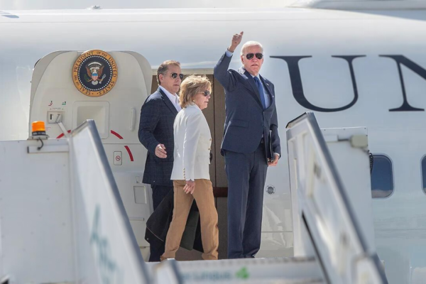 Joe Biden Takes Precautions To Avoid Falling