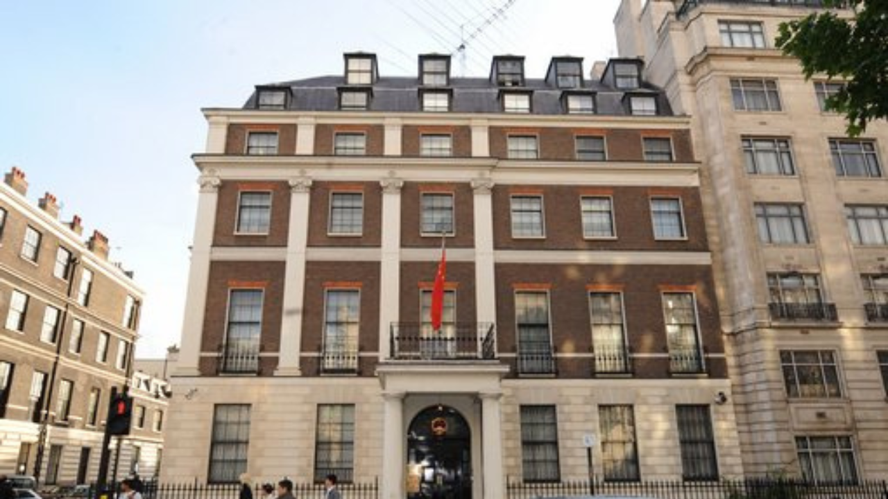 The embassy dispute between China and the United Kingdom is straining bilateral relations